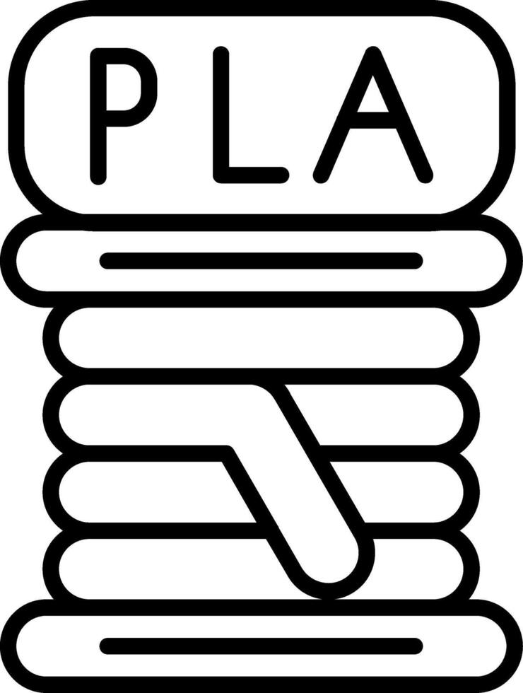 3D Filament Material vector