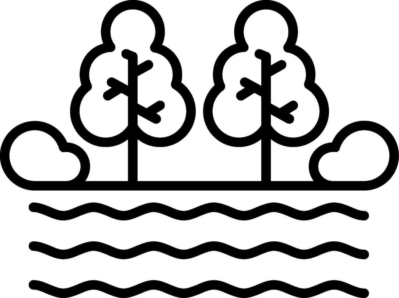 Lake Freshwater Body vector