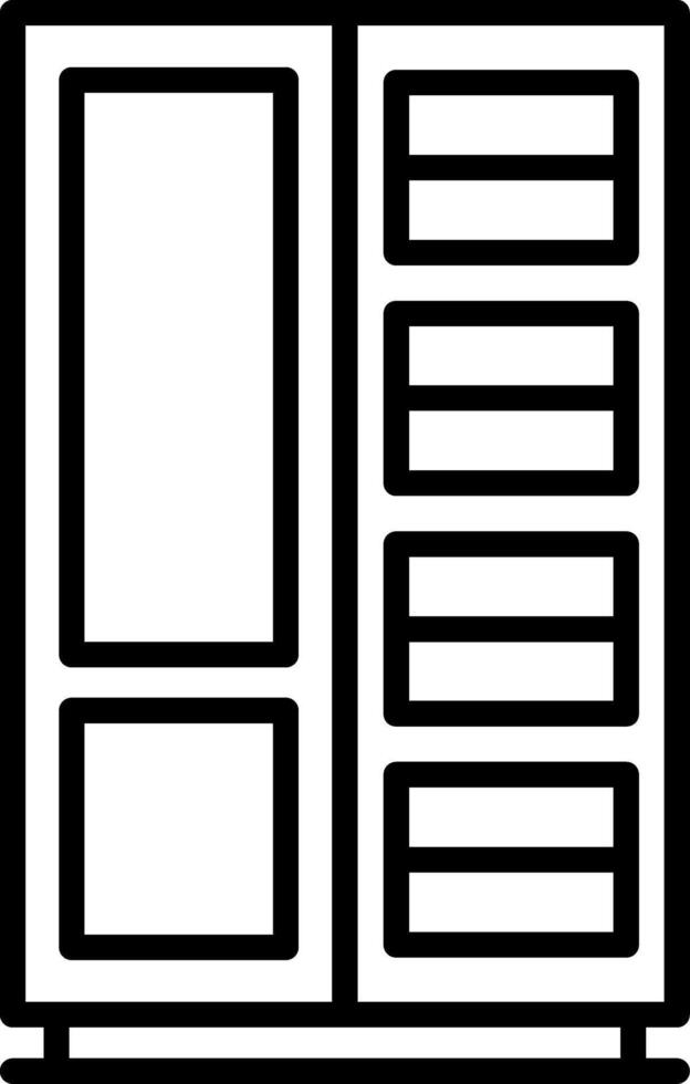 Smart Fridge Intelligent Refrigerator vector