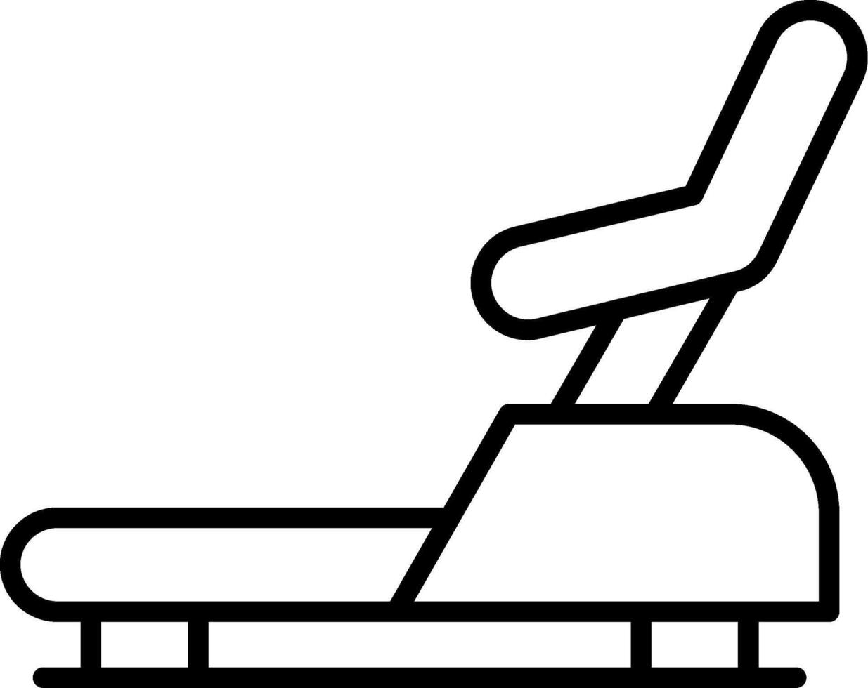 Treadmill Running Machine vector