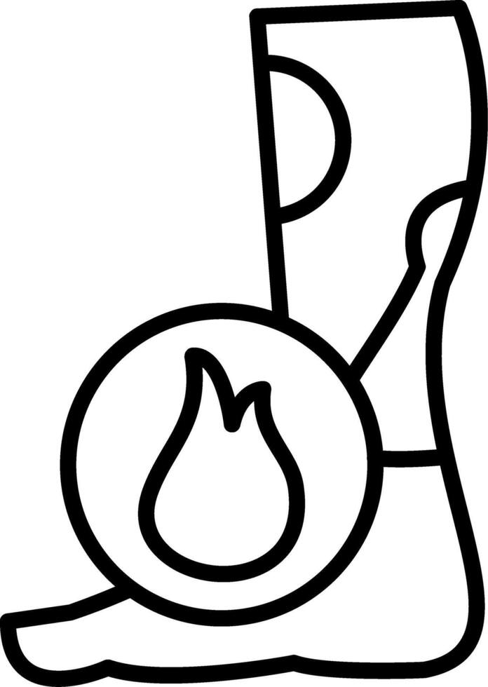 Skin Burn Marks Skin Damage vector