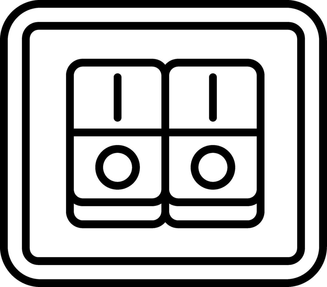 Electrical Switch Components vector