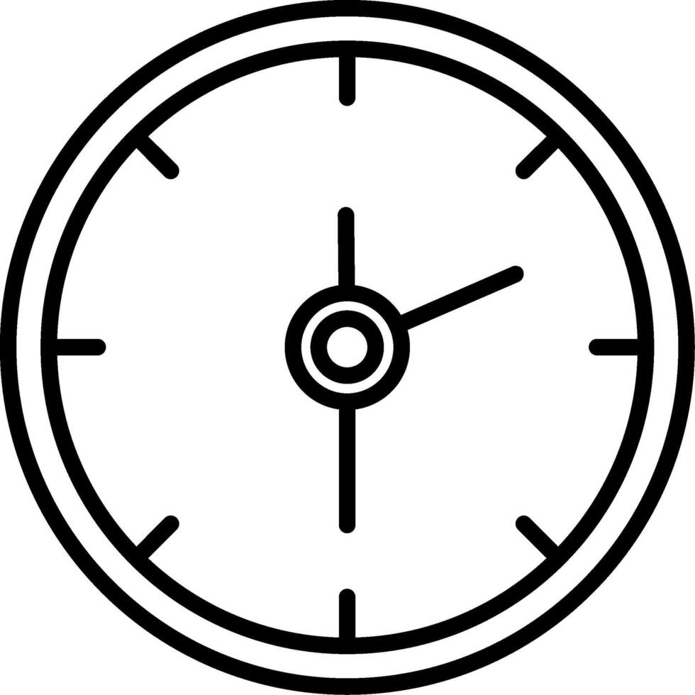 Clock Timekeeping Device vector