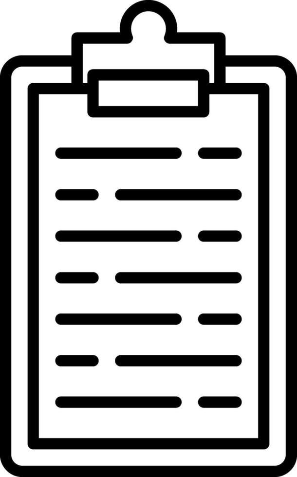 Clipboard Document Tool vector