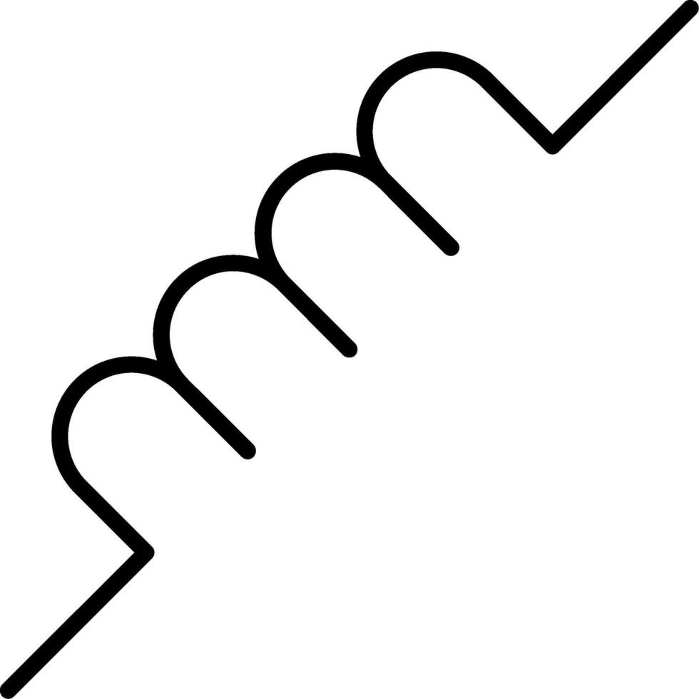 Inductor Coil Design vector
