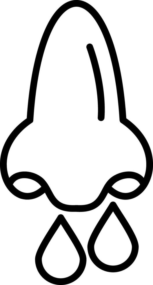 Nose Olfactory Organ vector