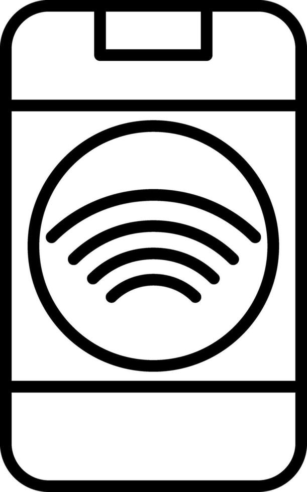 Tap To Pay Contactless Transaction vector