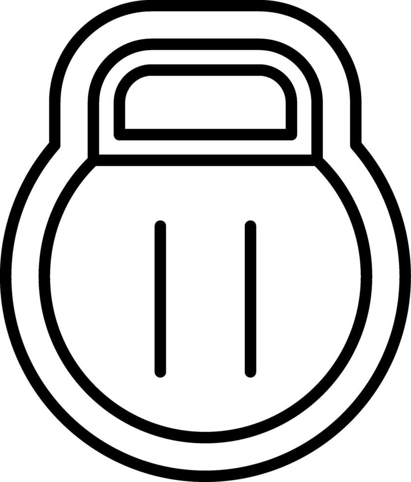 11 kg Kettlebell vector