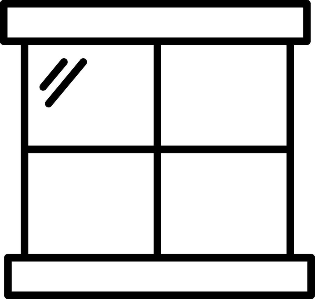 Window Transparent Opening vector