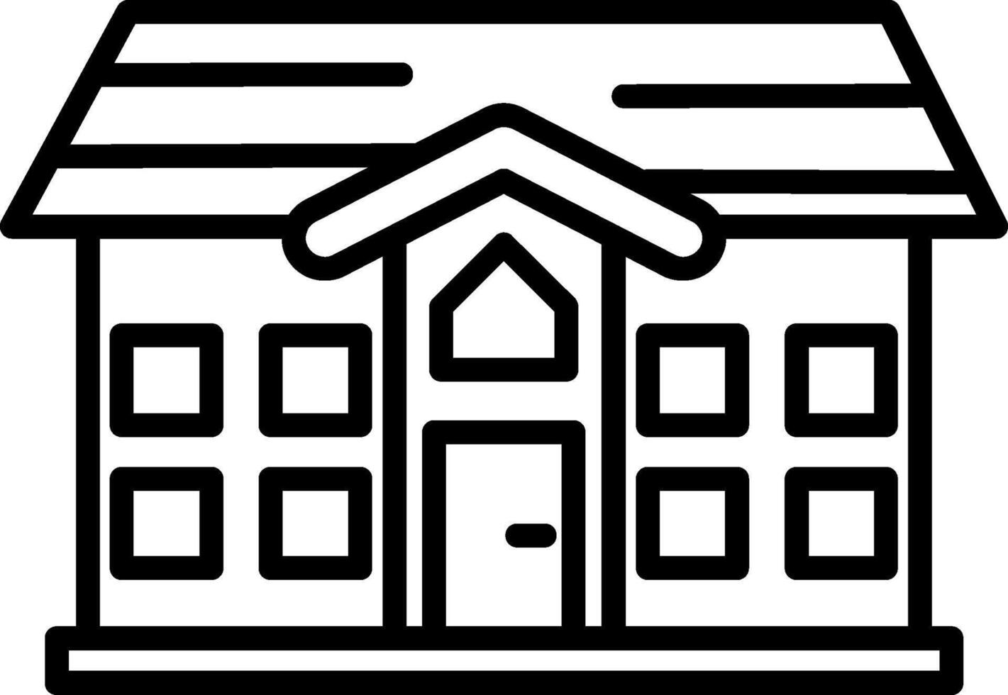 House Residential Building vector