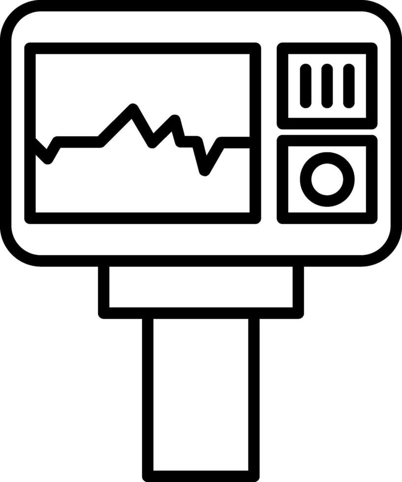 Electrocardiogram Heart Activity Measurement vector