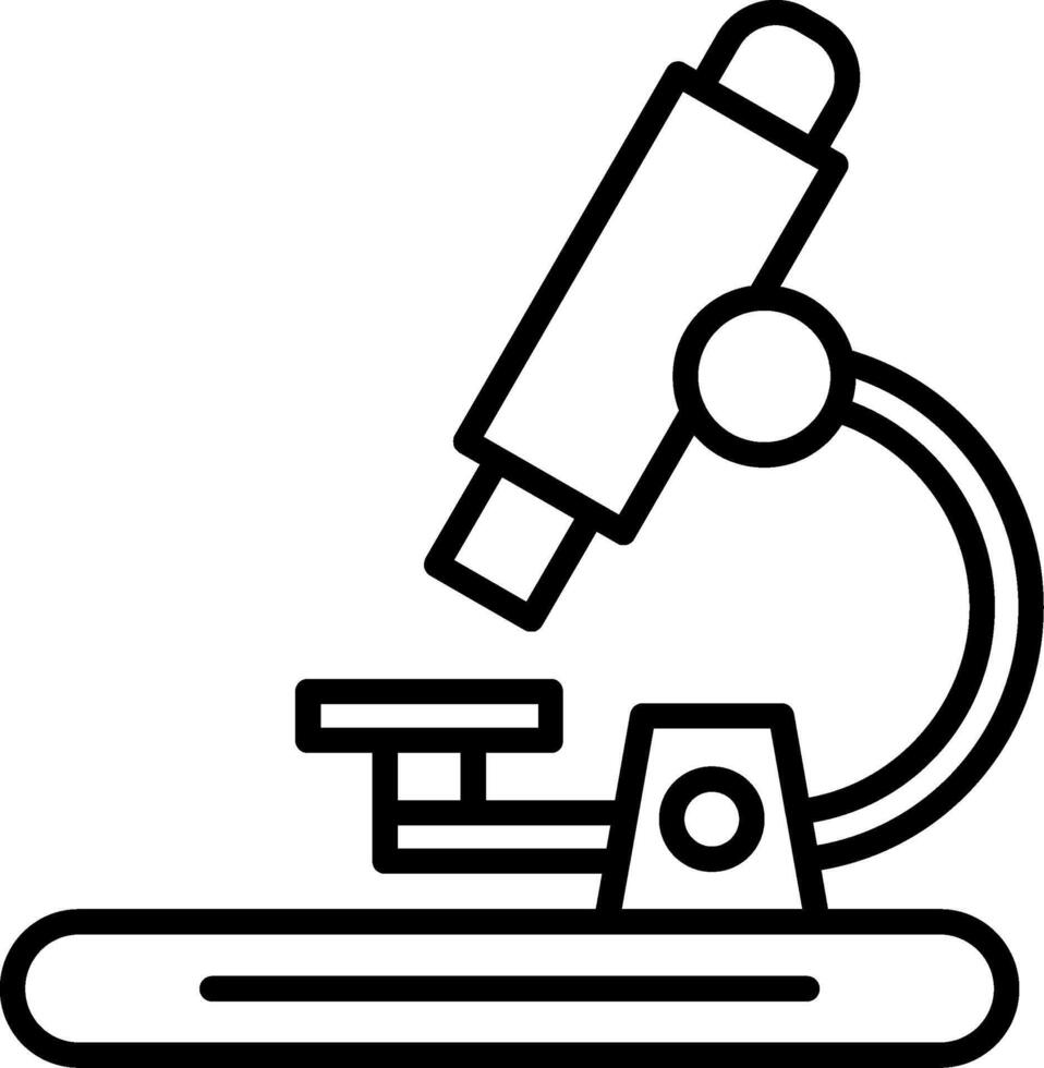 Microscope Magnified Observation vector