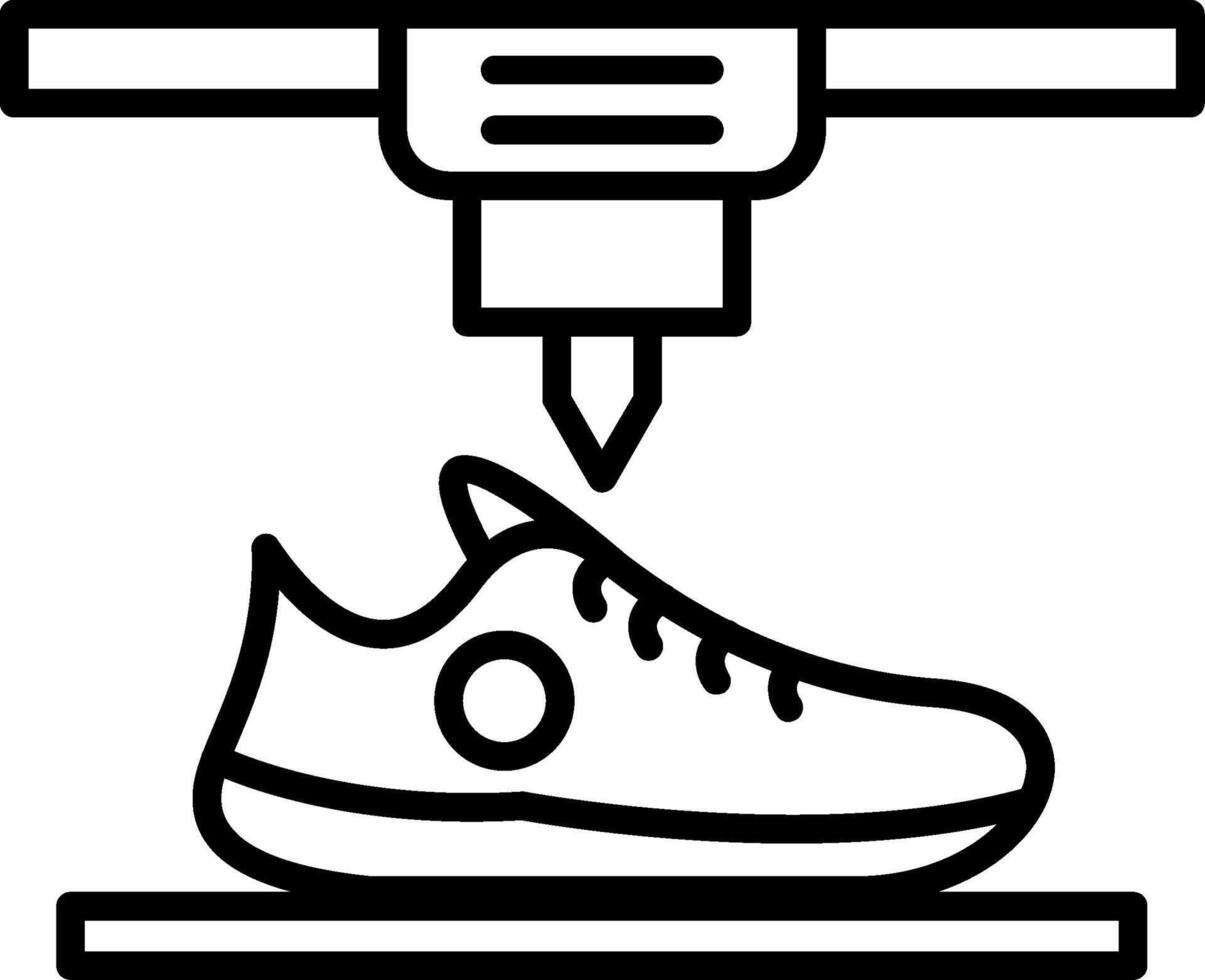Shoe Manufacturing Industry vector