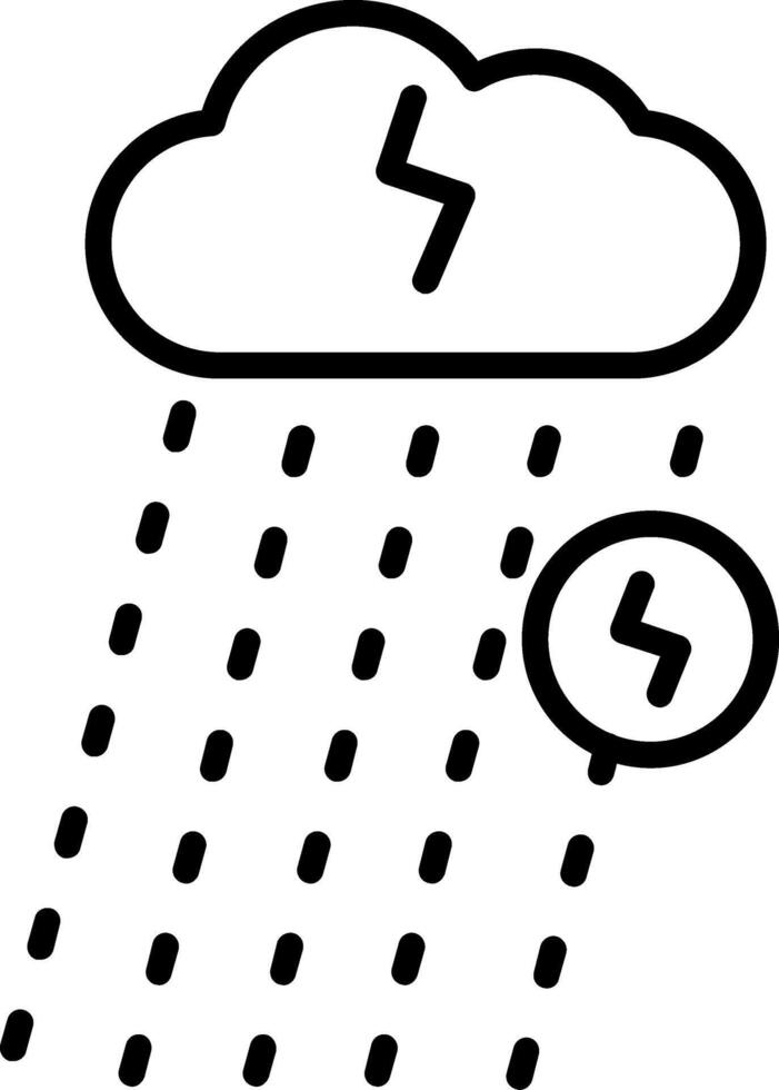 Rain Energy Power vector