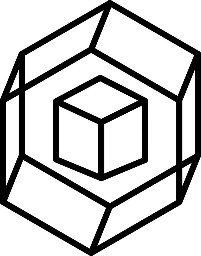 Complex Geometric Design vector