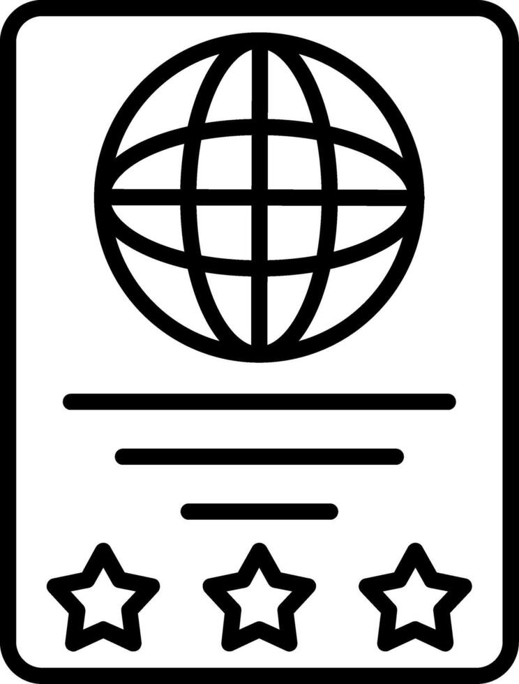 Passport Travel Document vector
