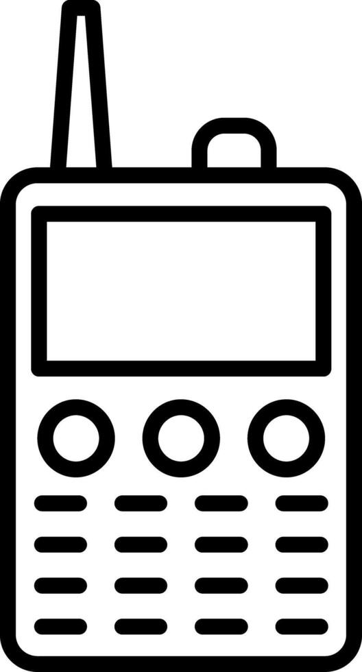 Walkie Talkie Communication vector
