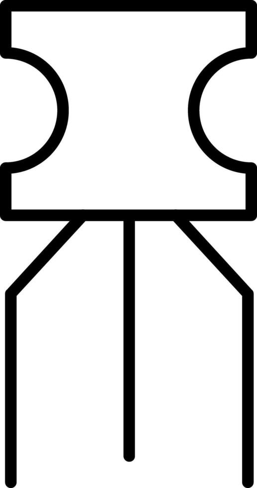 Transistor Electronic Component vector