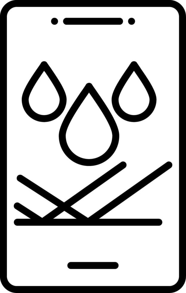 Water Resistant Technology vector