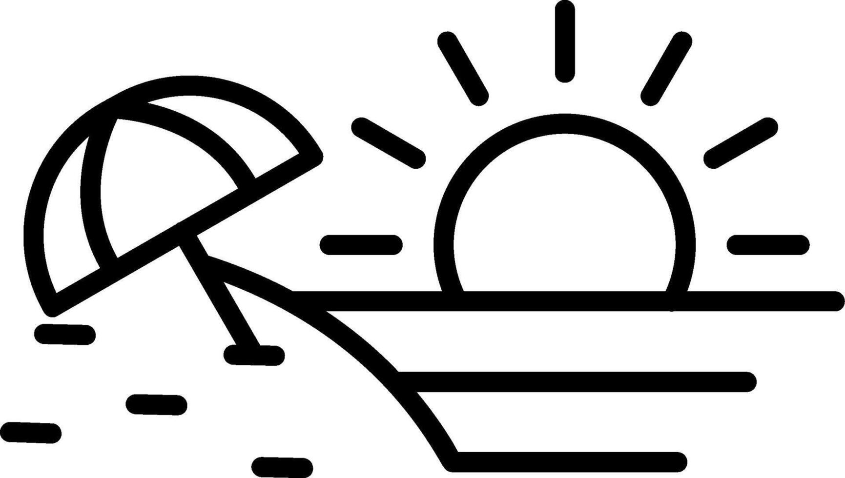 Beach Seaside View vector