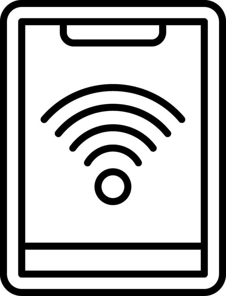 Smart Wifi Wireless Network Management vector