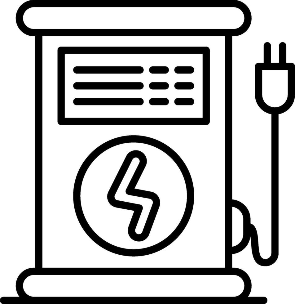 Charging Station Power vector