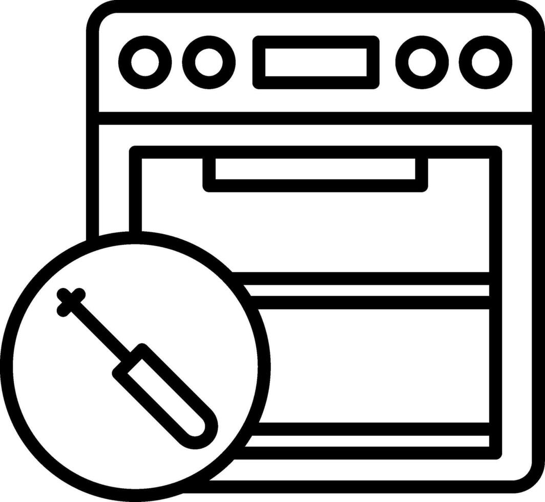 Oven Repair Services vector
