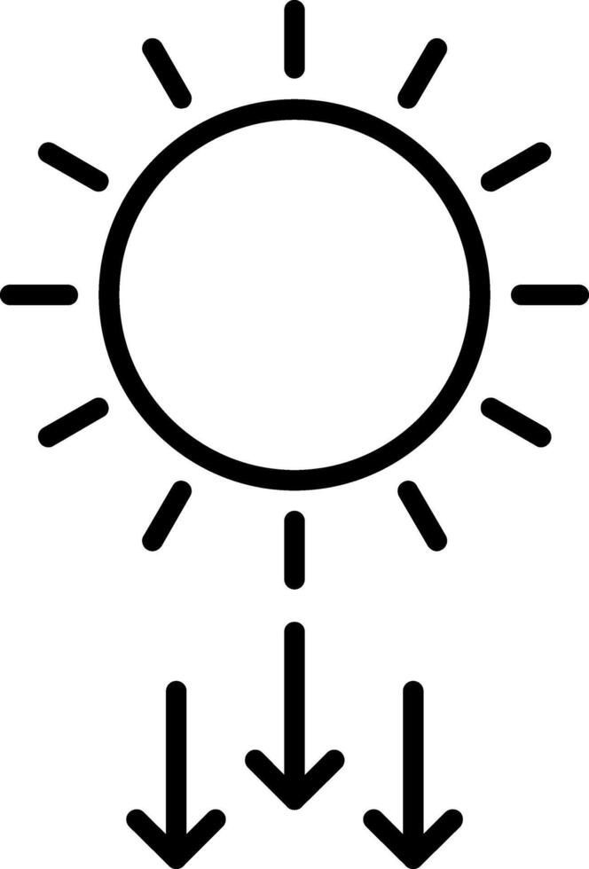 Sun Rays Solar Radiation vector
