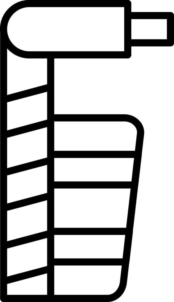 Emergency Break Glass Hammer vector