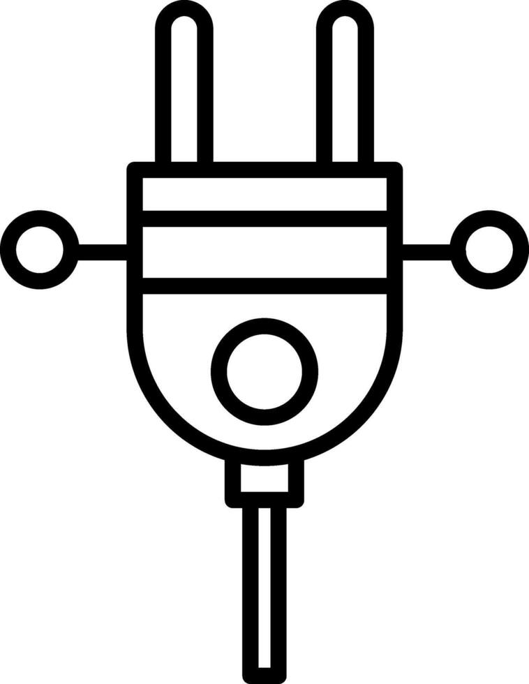 Smart Plug Automated Electrical Outlet vector