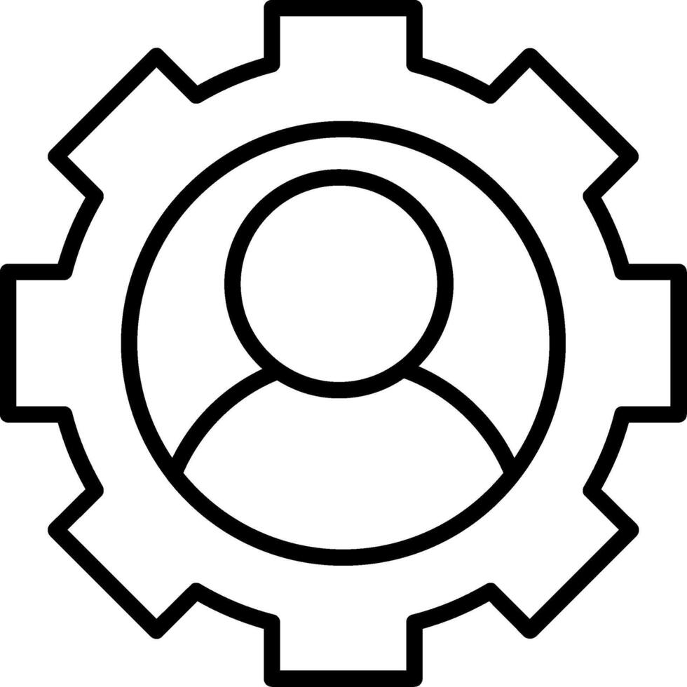User Role Settings vector