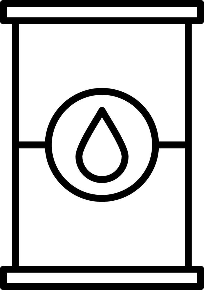 Oil Barrel Storage Gallon vector