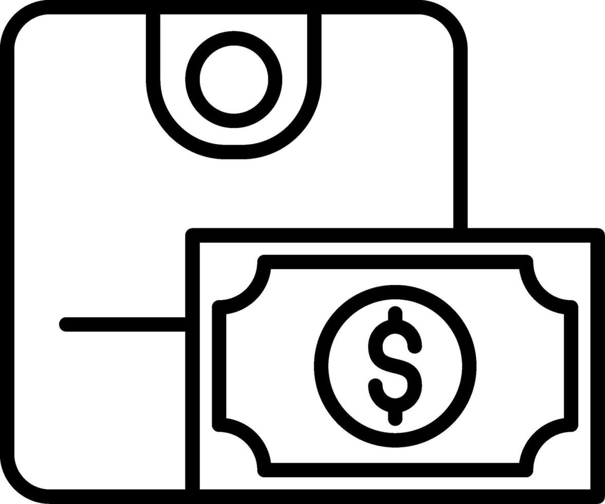 Cash Physical Money vector