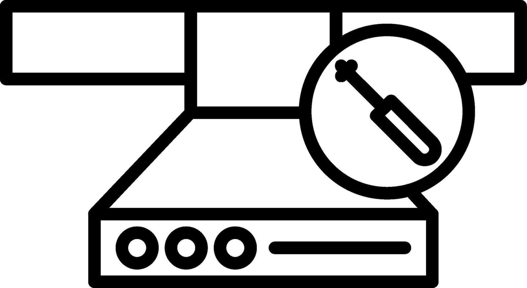 Kitchen Hood Repair vector