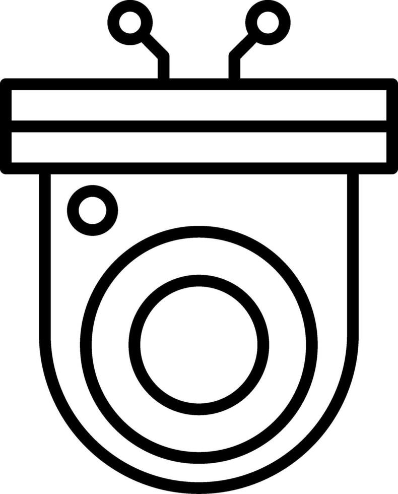 Smart Security Camera Advanced Surveillance vector