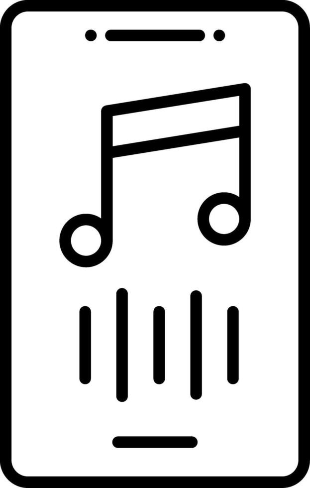 Music Entertainment App vector