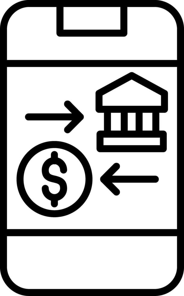 Bank Transaction Money Movement vector
