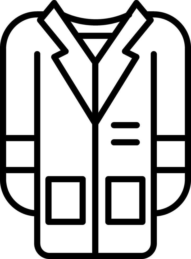 Lab Coat Laboratory Protective Gear vector