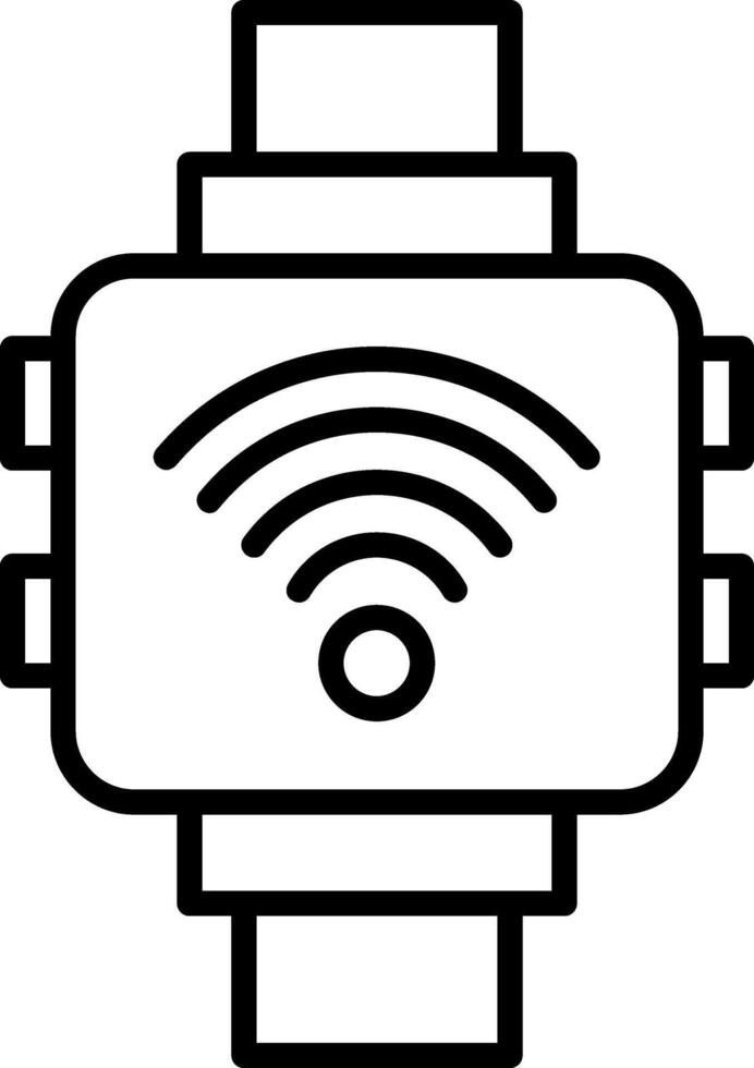 Smartwatch Wearable Technology vector