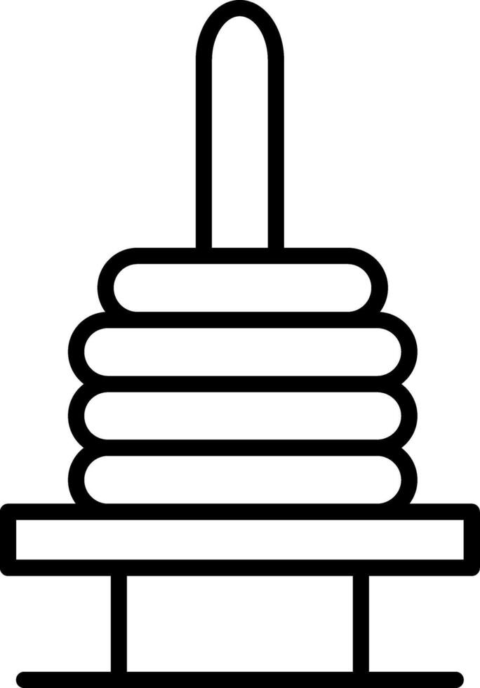 Weight Rack Storage Stand vector