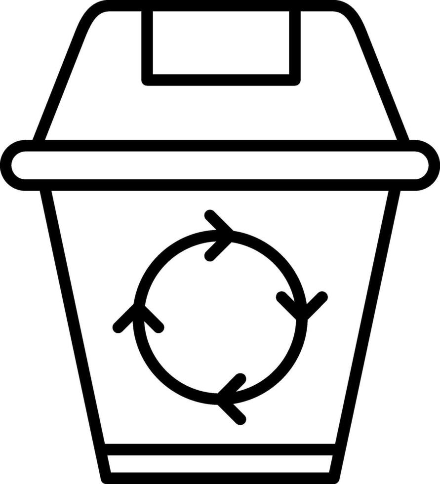 Recycling Waste Reuse Process vector