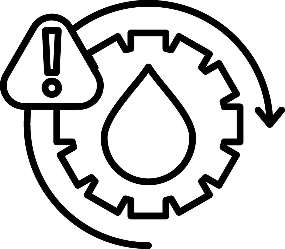 Repetitive Work Caution Ergonomic Risk vector