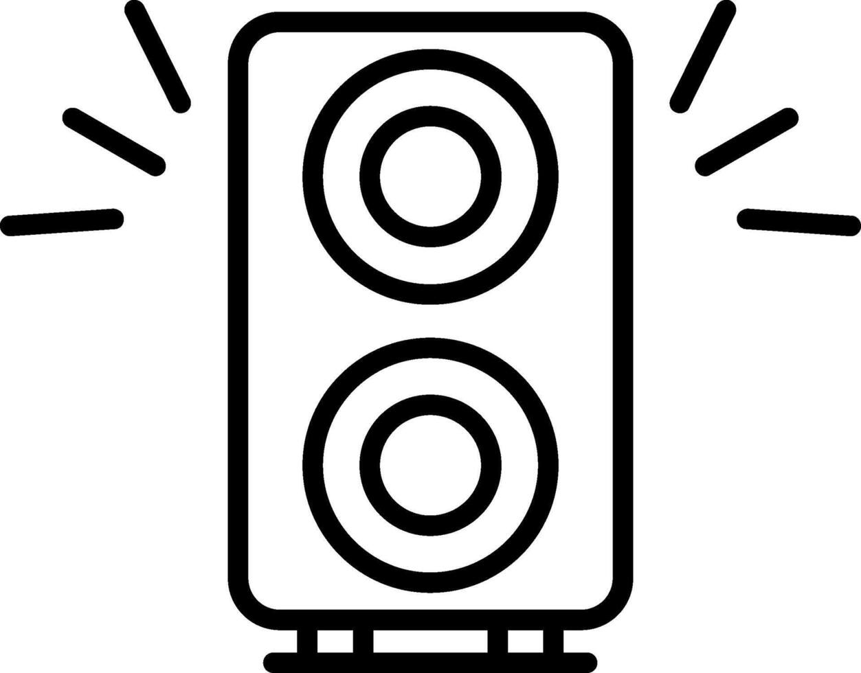 Loudspeaker Sound System vector