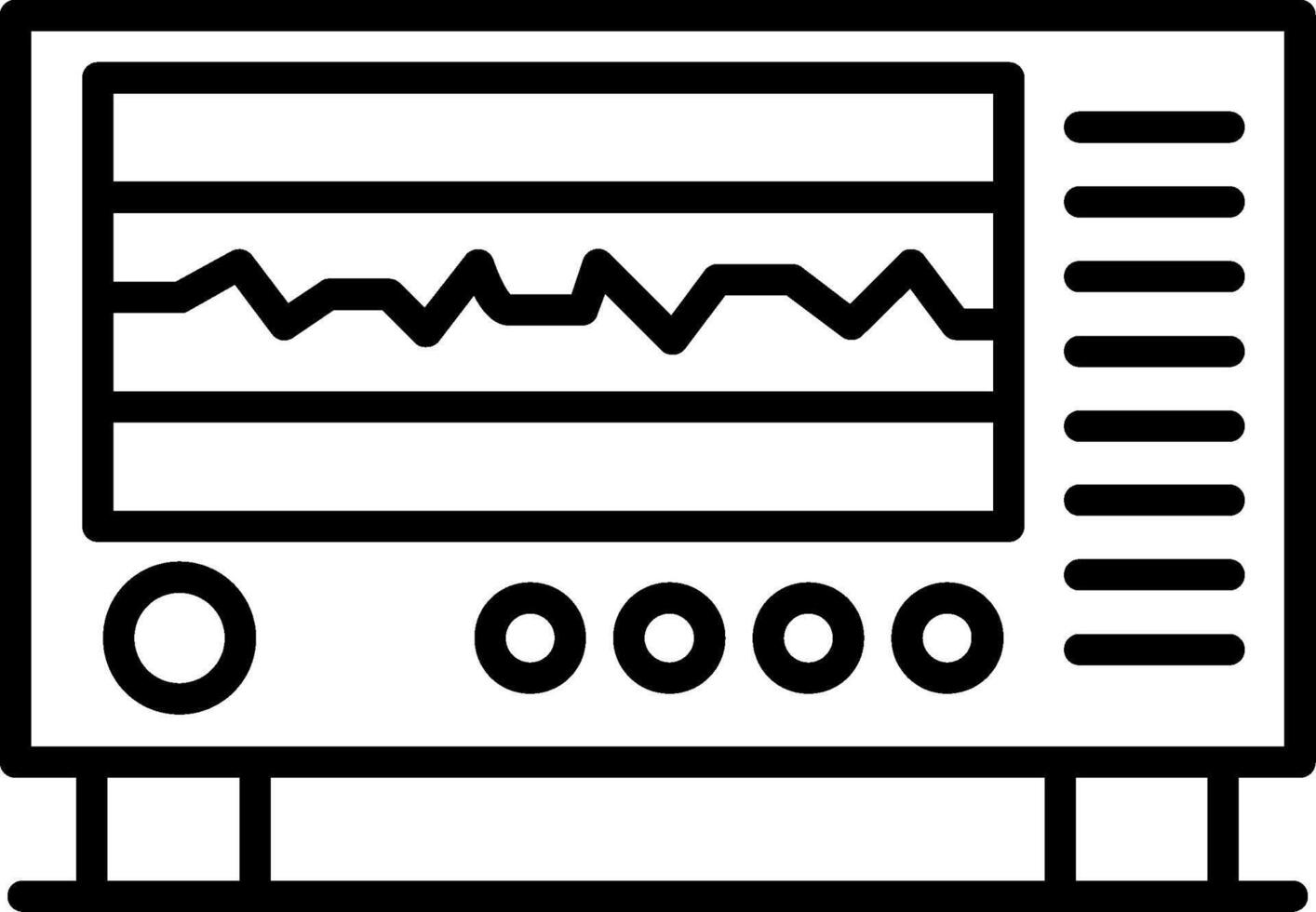 Cardiogram Heart Activity Record vector
