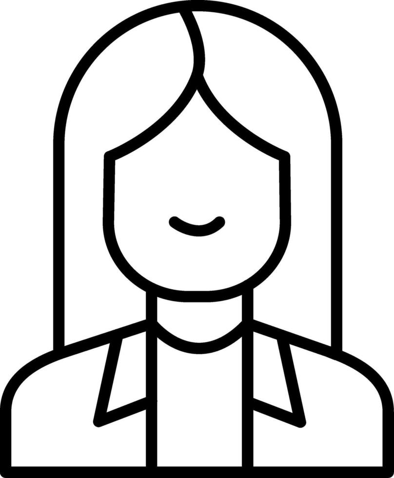 Female Student Woman Learner vector