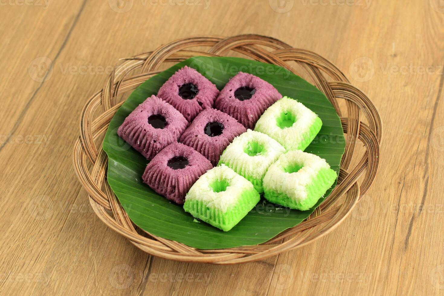 Putu Ayu or Kuih Apem Sari Ayu. Known as Tiong Bahru Galicier Pastry photo