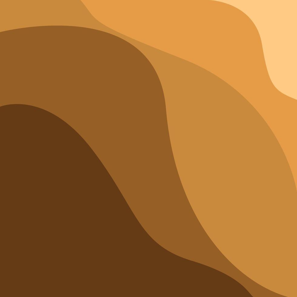 Brown Wave Pattern Design vector