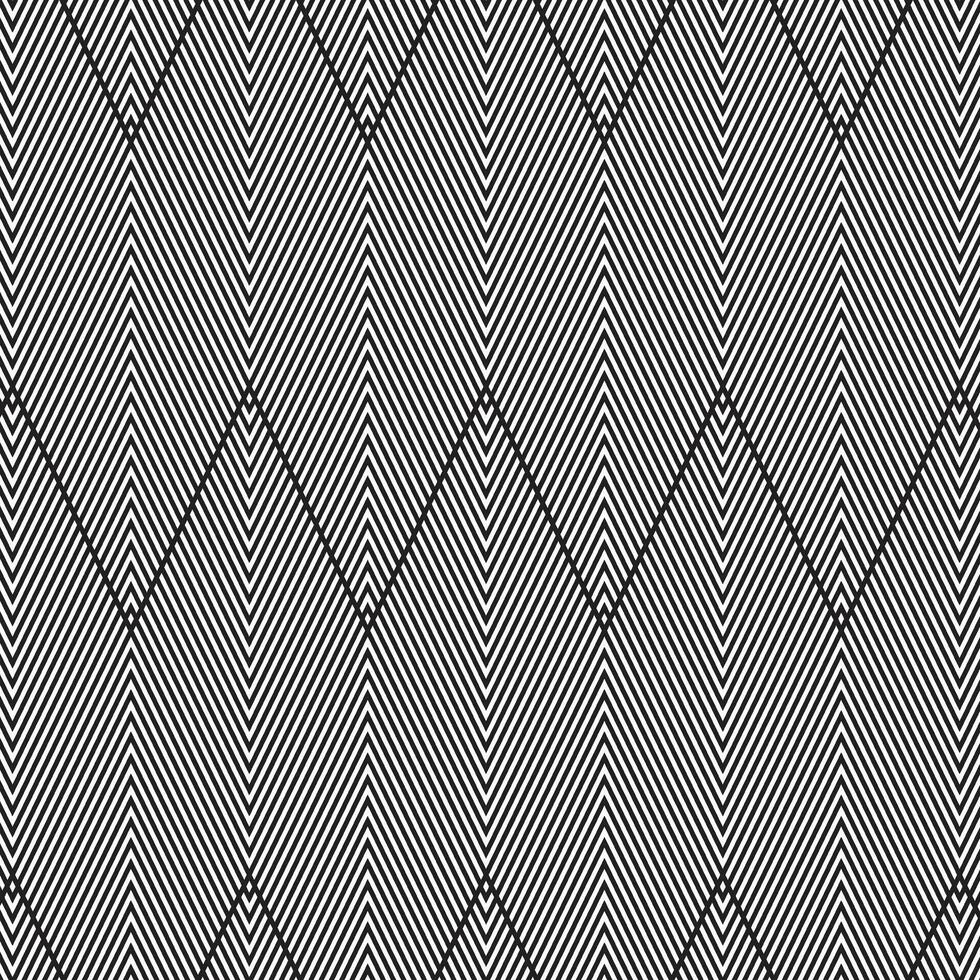 Chevron in Black and white for sophisticated look vector