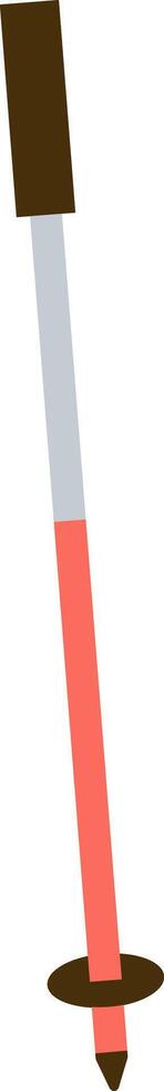 Simple Stick Figure Pole vector