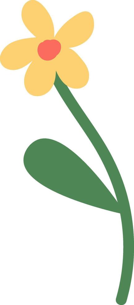 Simple Flower Bloom Icon vector